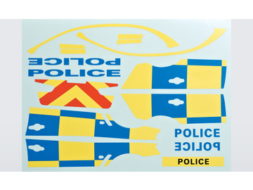 Killerbody Decal Sheet Police (for 1/10) / KB48127