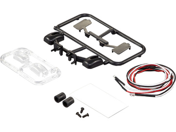 Killerbody zpětná zrcátka typ F s LED / KB48229