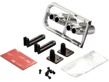Killerbody Chrome exhaust set "Double Type" w/o LED / KB48281