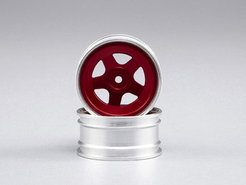 Killerbody disky hliníkové červené (2): Lancia Stratos 1:10 / KB48317RED