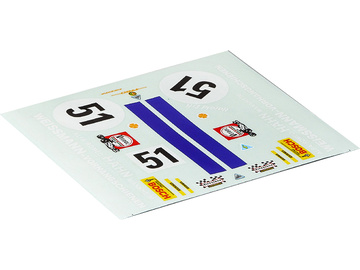 Killerbody samolepky: Alfa Romeo 2000 GTAm 1:10 / KB48324