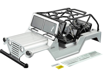 Killerbody Body 1/10 Warrior Silver / KB48443