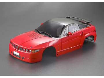 Killerbody Body 1/10 Alfa Romeo SZ Red / KB48556