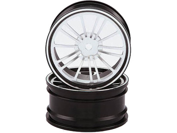 Killerbody Wheels Aluminum Gray (2pcs): Alfa Romeo Giuletta 2010 1/10 / KB48589SIL