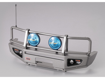 Killerbody Bumper with LEDs aluminium silver: 1/10 Truck / KB48669