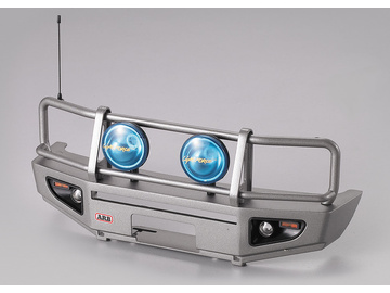 Killerbody Bumper with LEDs aluminium silver: 1/10 Truck Killerbody Bumper with LEDs aluminium silver: 1/10 Truck / KB48669