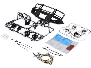 Killerbody nárazník černý s LED osvětlením (Traxxas TRX-4) / KB48718