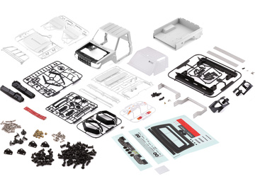 Killerbody Body 1/10 Toyota Land Cruiser 70 unpainted (Traxxas TRX-4) Killerbody Body 1/10 Toyota Land Cruiser 70 unpainted (Traxxas TRX-4) / KB48732