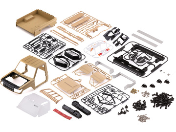 Killerbody Body 1/10 Toyota Land Cruiser 70 Desert (Traxxas TRX-4) Killerbody Body 1/10 Toyota Land Cruiser 70 Desert (Traxxas TRX-4) / KB48734