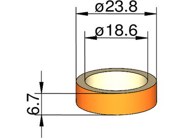 Klima kroužek 24mm / KL-502424011