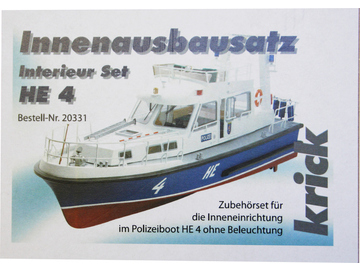 Krick Policejní člun HE 4 - sada vnitřní vestavby Krick Policejní člun HE 4 - sada vnitřní vestavby / KR-20331