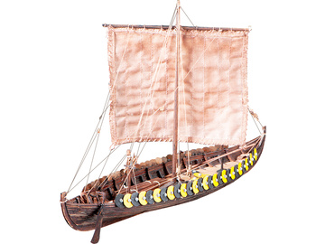Dušek Vikingská loď Gokstad 1:72 kit / KR-21217