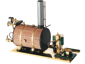Steam machine with a horizontal boiler with Victor / KR-22303