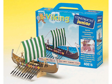 CONSTRUCTO Vikingská loď Junior kit / KR-23416
