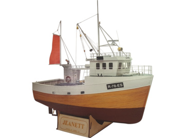 Modell-Tec MS Jeanett 1:25 kit Modell-Tec MS Jeanett 1:25 kit / KR-24524