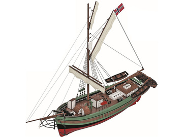 Modell-Tec Výzkumná plachetnice Gjoa 1:50 kit Modell-Tec Výzkumná plachetnice Gjoa 1:50 kit / KR-24533