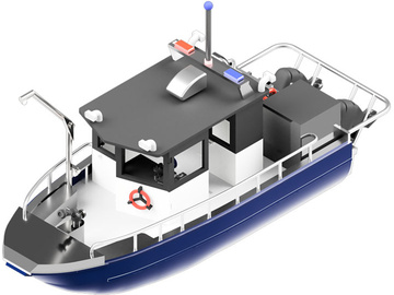 Türkmodel záchranný člun 1:50 kit / KR-24576