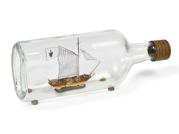 AMATI Golden Yacht 1:300 kit do láhve AMATI Golden Yacht 1:300 kit do láhve / KR-25002