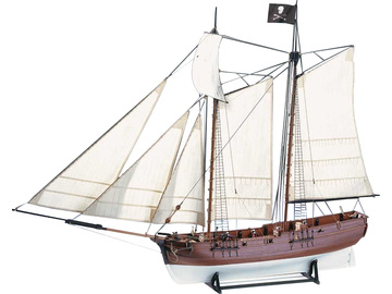 AMATI Adventure pirátská loď 1760 1:60 kit / KR-25041