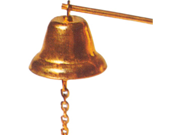 Bell with cobble chain 27 mm / KR-60113