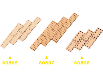 Copper Plates verpr.5x15mm 100pcs / KR-60805