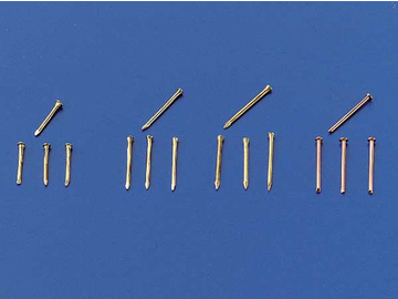 Brass nails 0.7x10 mm (about 100 pcs) / KR-60951