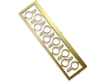 Krick Oko uzavřené leptané 7mm (10) / KR-61534