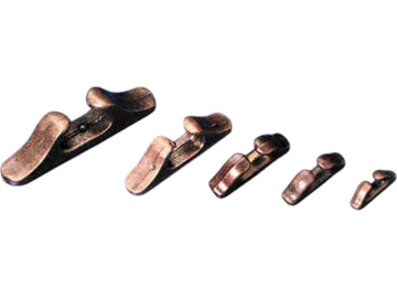 Krick Vazák kov leštěný 12mm (10) / KR-61673