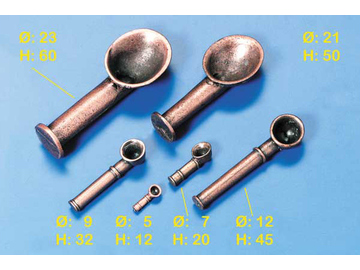 Krick Přívod vzduchu leštěný kov 32mm (4) / KR-61782