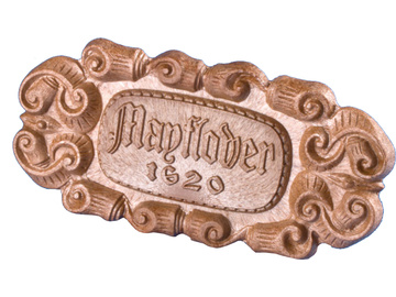 Krick Mayflower - plastový štítek / KR-64385