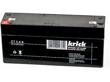 Krick Olověný akumulátor 6V 3.4Ah / KR-667253