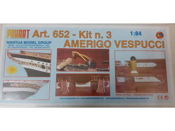 Mantua Model Amerigo Vespucci 1:84 sada č.3 kit Mantua Model Amerigo Vespucci 1:84 sada č.3 kit / KR-800652