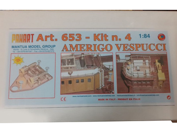 Mantua Model Amerigo Vespucci 1:84 set no.4 kit / KR-800653