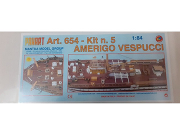 Mantua Model Amerigo Vespucci 1:84 sada č.5 kit Mantua Model Amerigo Vespucci 1:84 sada č.5 kit / KR-800654