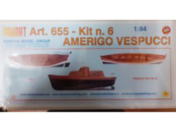 Mantua Model Amerigo Vespucci 1:84 sada č.6 kit Mantua Model Amerigo Vespucci 1:84 sada č.6 kit / KR-800655