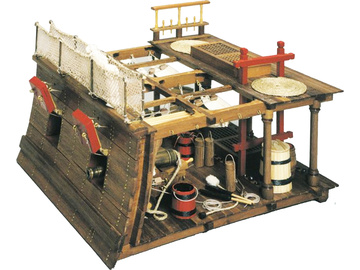 Mantua Model Dělová paluba řez 1:23 kit Mantua Model Dělová paluba řez 1:23 kit / KR-800740