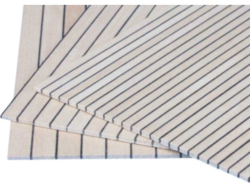 Krick Deck board board birch black 3 / 0.5mm / KR-81873
