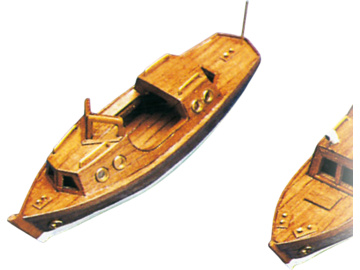 Fishing boat engine 97x27x35mm / KR-836468