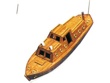 Fishing boat engine 102x30x35mm / KR-836469