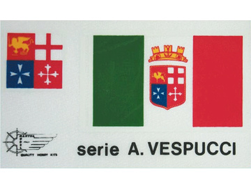 Mantua Model Sada vlajek: Am. Vespucci 1:100 / KR-837436