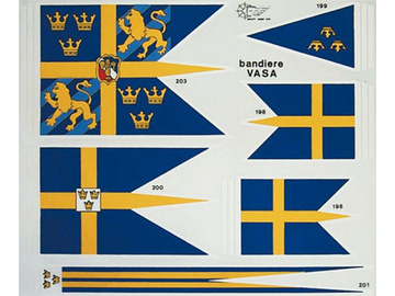 Mantua Model Sada vlajek: Vasa Sergal / KR-837438