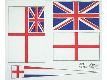 Mantua Model Flag Set: HMS Victory 1:78 / KR-843760