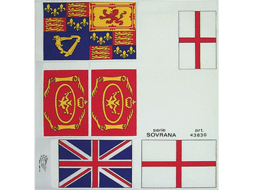 Mantua Model Sada vlajek: Sovereign of the Seas / KR-843830
