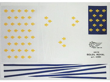 Mantua Model Sada vlajek: Le Soleil Royal / KR-843891