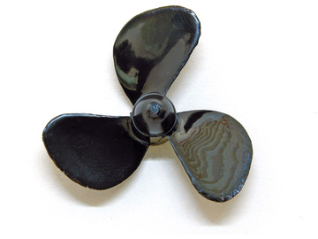 Krick Lodní šroub 40mm 3-listý M4 pravý / KR-gr2308-40