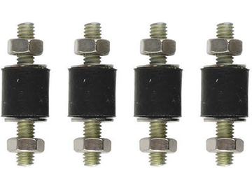 Raboesch tlumič vibrací 10x10mm M4x10 (4) / KR-rb104-03
