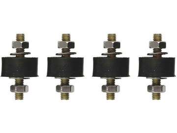 Raboesch tlumič vibrací 15x8mm M4x10 (4) / KR-rb104-04