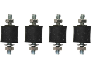 Raboesch tlumič vibrací 15x12mm M4x10 (4) Raboesch tlumič vibrací 15x12mm M4x10 (4) / KR-rb104-05