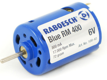 Raboesch motor stejnosměrný Blue RM-400 6V Raboesch motor stejnosměrný Blue RM-400 6V / KR-rb109-40