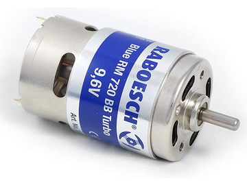 Raboesch motor stejnosměrný Blue RM-720 BB Turbo 9.6V / KR-rb109-72